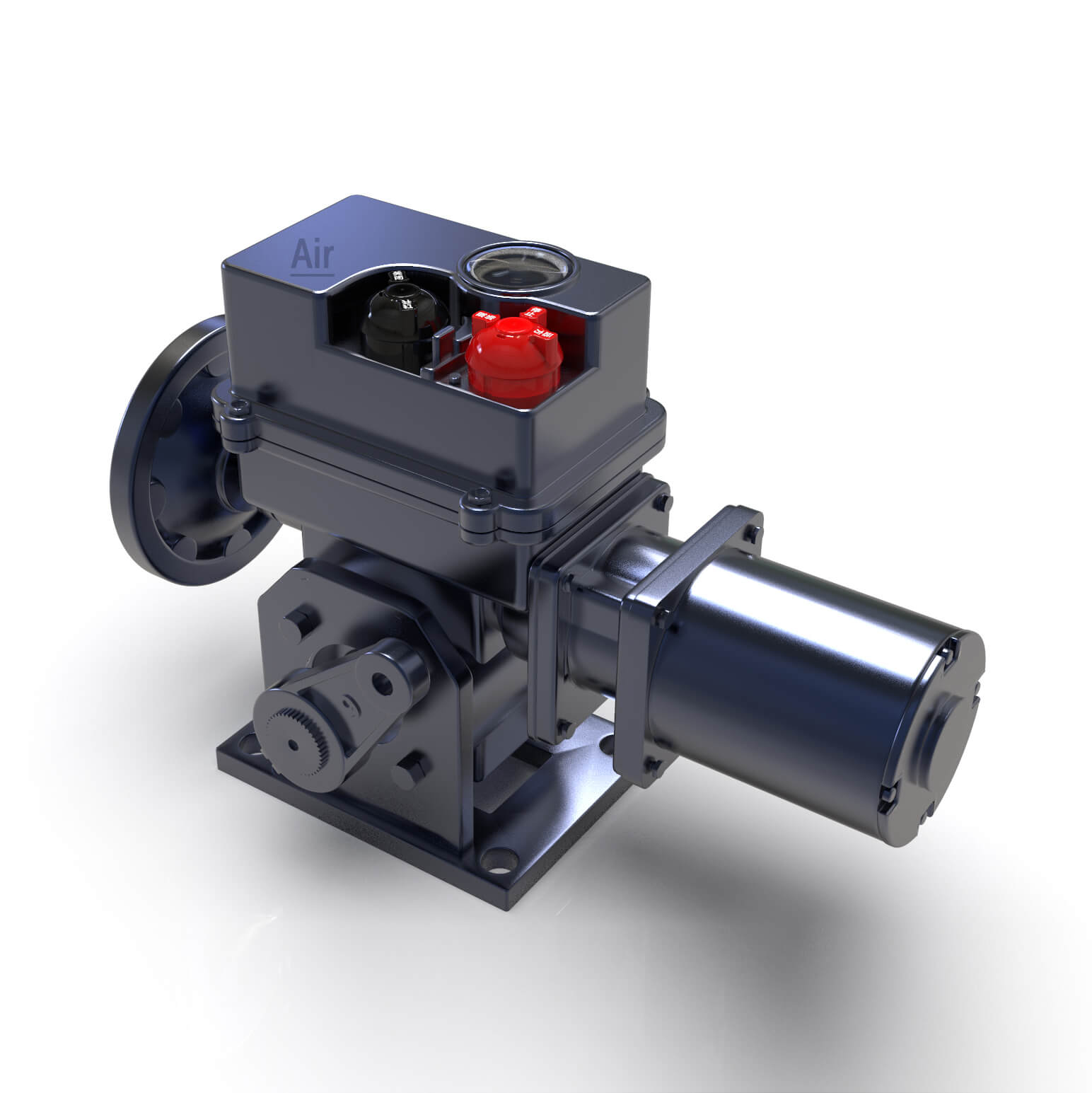 90 degree angle electric actuator valve China MD-60/K/F SMD-60/K/F